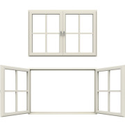 Fenstersprossen gibt es in verschiedenen Ausführungen.